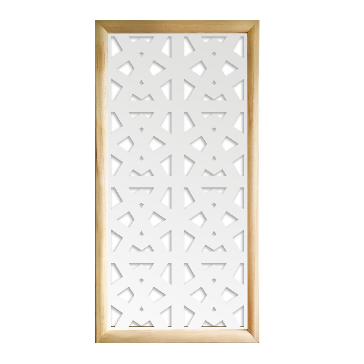 RAILING - Moduli Decorativi in Legno e PVC Colore: bianco, Misura: 47x94 cm