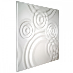 RAIN DROPS - Pannello per parete in PVC a rilievo 3D - 59,5cmX59,5cm