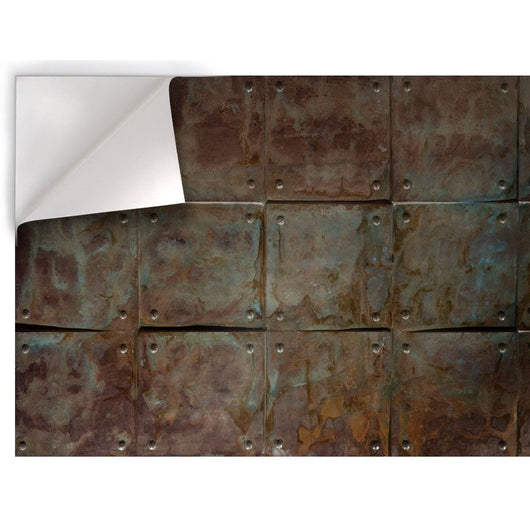 Rame - Pellicola stampata adesiva in PVC finitura opaca Misura: 100x200 cm