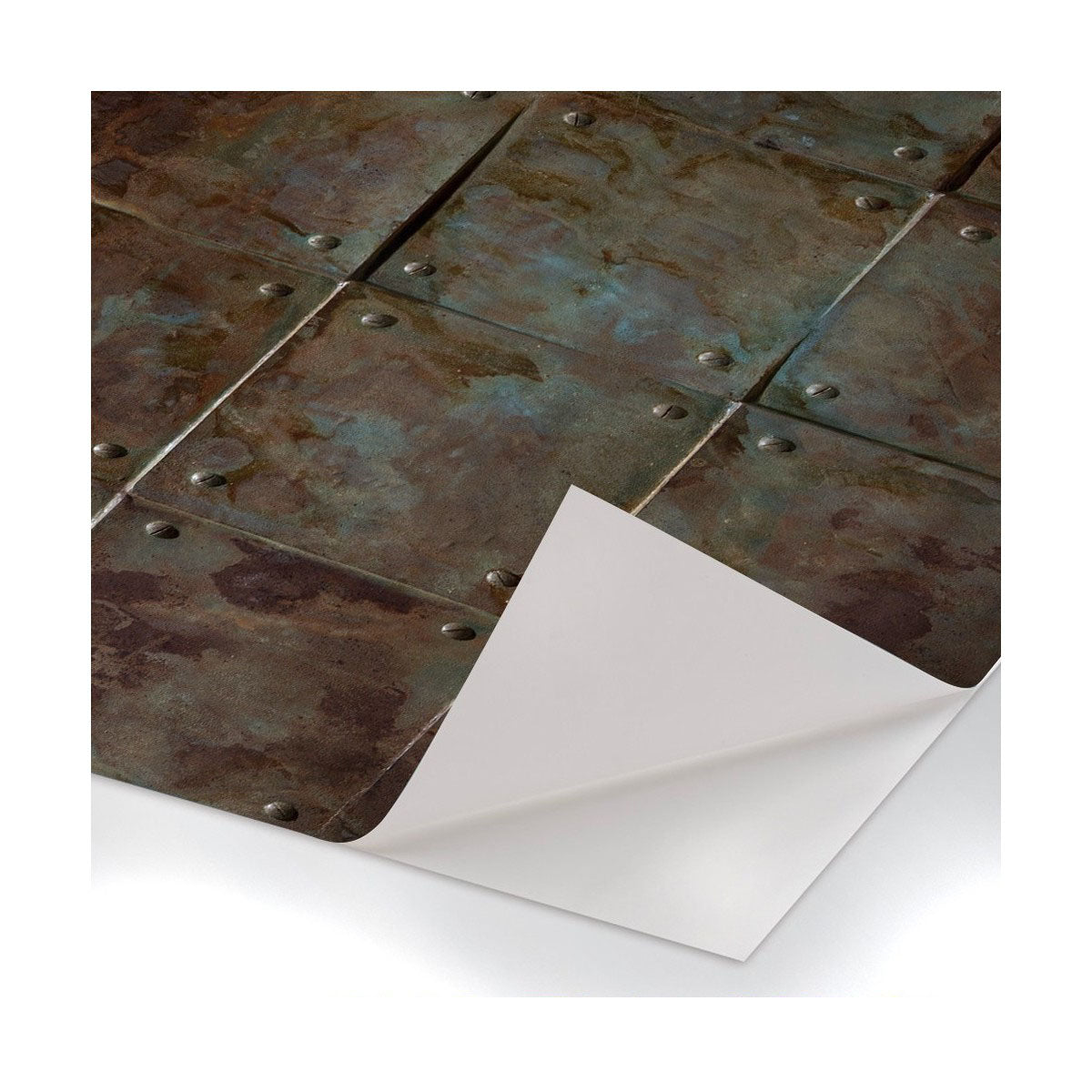 Rame - Pellicola stampata adesiva in PVC finitura opaca Misura: 100x200 cm