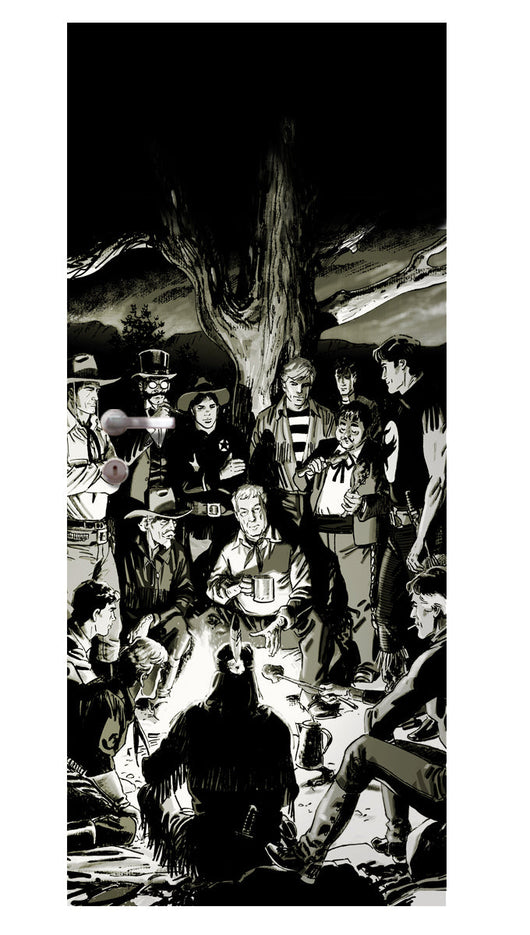 Rivestimento adesivo per porte interne - Fumetti Misura: 75x215 cm