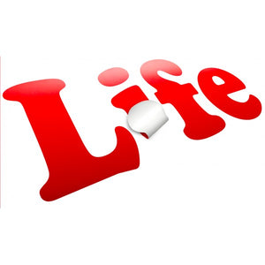 ROSSO - Pellicola polimerica adesiva da 122cm di base Misura: 122x500 cm