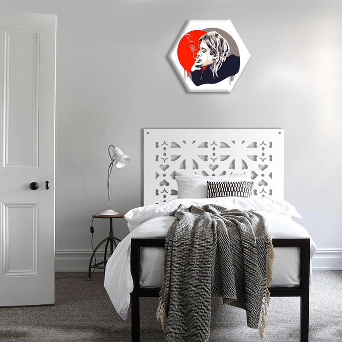 SHAPE - Pannello in PVC traforato - Parasole Colore: bianco, Misura: 48x48 cm