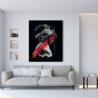 Spartan -  Quadro Canvas Contemporaneo su telaio in legno Misura: 100x140 cm