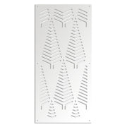 SPEAR - Pannello in PVC traforato - Parasole Misura: 73x148 cm, Colore: bianco