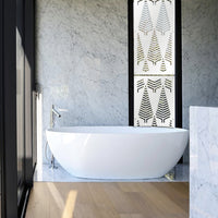 SPEAR - Pannello in PVC traforato - Parasole Misura: 50x150 cm, Colore: bianco