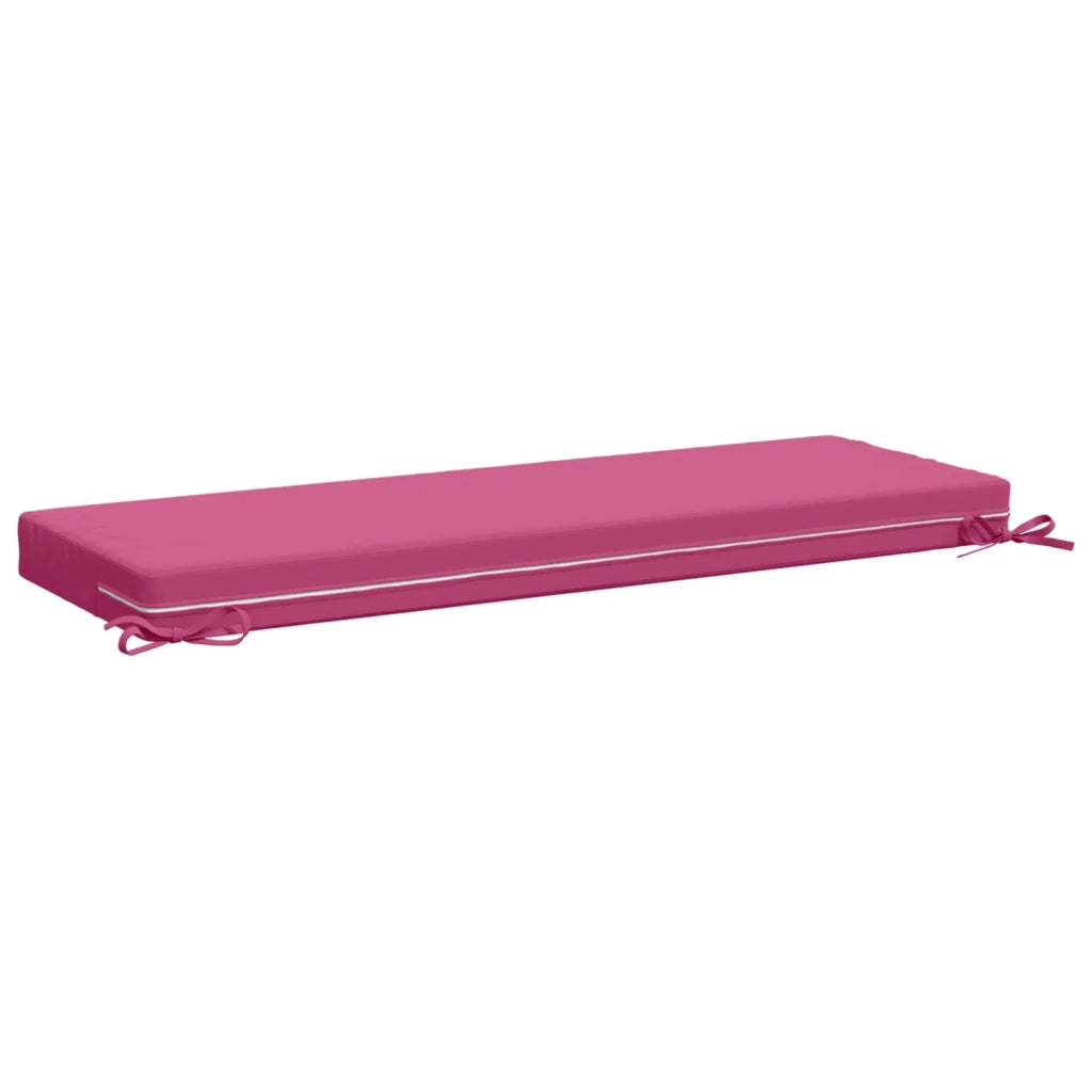 Cuscini per Panchina a 2 Pezzi SOEST 2 pz 100% Poliestere Rosa 949651