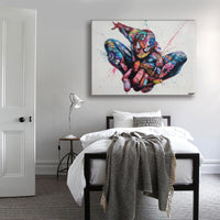 Spider -  Quadro Canvas Contemporaneo su telaio in legno Misura: 140x100 cm