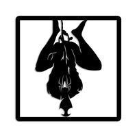 SPIDERMAN- Quadro moderno in pvc solido 48 x 48cm Colore: nero