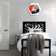 SPLASH - Pannello in PVC traforato - Parasole Misura: 98x98 cm, Colore: nero