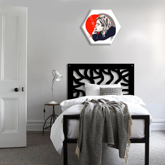 SPLASH - Pannello in PVC traforato - Parasole Misura: 98x98 cm, Colore: nero