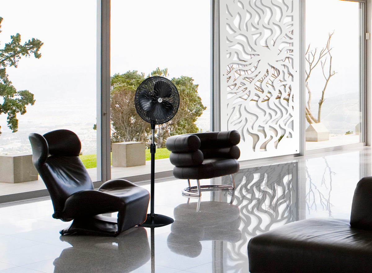 SPLASH - Pannello in PVC traforato - Parasole Colore: bianco, Misura: 73x148 cm