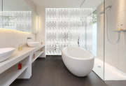 SPRING - Pannello in PVC traforato - Parasole Misura: 48x48 cm, Colore: bianco