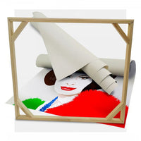 Stampa su tela Sofia Loren Quadro Canvas su telaio in legno Misura: 130x130 cm