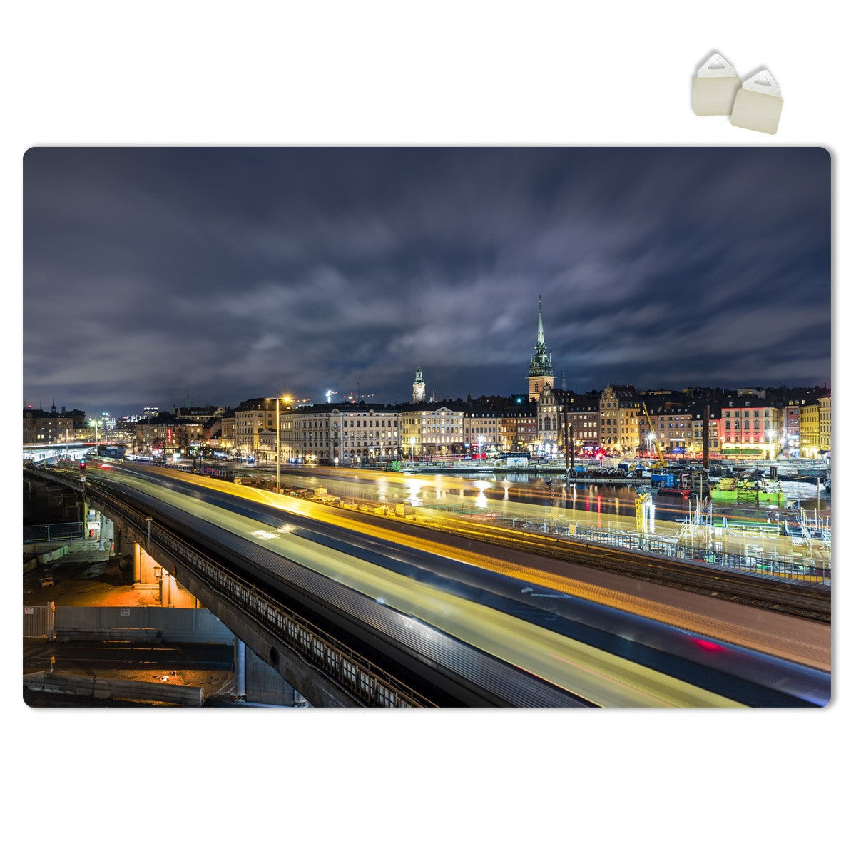 STOCCOLMA - POSTER in PVC da 3mm Misura: 70x100 cm