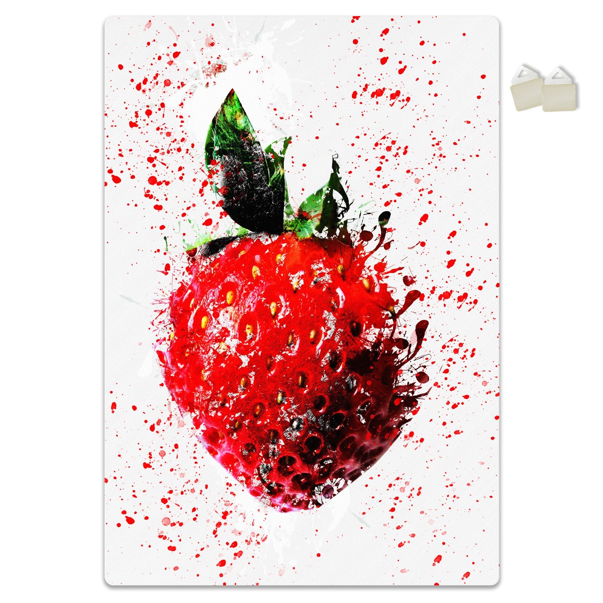 STRAWBERRY - POSTER in PVC da 3mm Misura: 70x100 cm