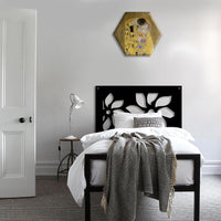 SUNFLOWERS - Pannello in PVC traforato - Parasole Misura: 73x73 cm, Colore: nero