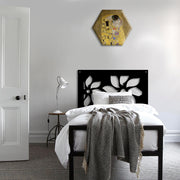 SUNFLOWERS - Pannello in PVC traforato - Parasole Misura: 73x73 cm, Colore: nero