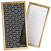 SUNNY - Moduli Decorativi in Legno e PVC Colore: bianco, Misura: 73x148 cm