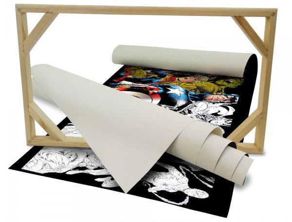 SUPEREROI LEGACY Quadro stampa su tela e montata su telaio in legno Misura: 140x70 cm