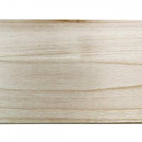 TAVOLA In LEGNO LAMELLARE MONO-STRATO - Levigato - Light Wood - Alluminio Vegetale Misura: 10x2x100 cm