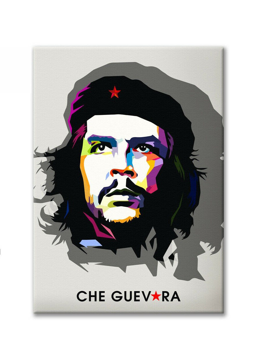 Tela arredo CHE GUEVARA pop art - stampa su tela in alta definizione Misura: 70x100 cm
