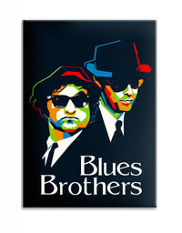 Tela arredo The Blues Brothers pop art - stampa su tela in alta definizione Misura: 100x140 cm