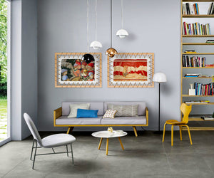 Tensotela 70x95 cm - Affresco Misura: 70x95 cm