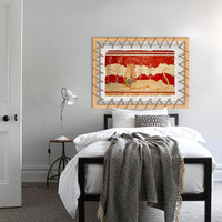 Tensotela 70x95 cm - Cnosso Grifoni Affresco Misura: 70x95 cm