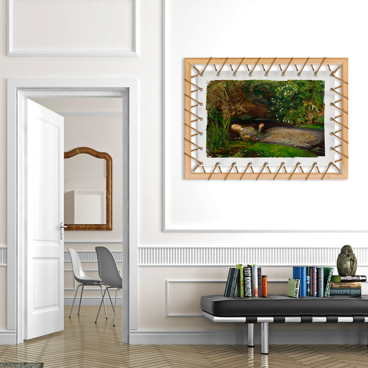 Tensotela 70x95 cm - Everet Ophelia Misura: 70x95 cm