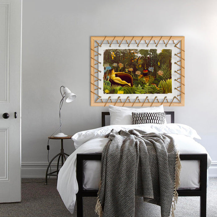 Tensotela 70x95 cm - Henri Rousseau il Sogno Misura: 70x95 cm