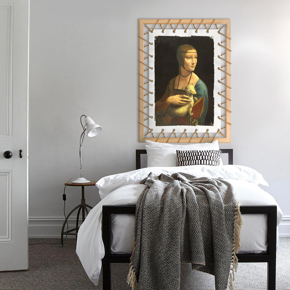 Tensotela 70x95 cm - Leonardo da Vinci Misura: 70x95 cm