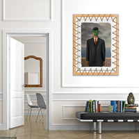 Tensotela 70x95 cm - Magritte The Son of Man Misura: 70x95 cm