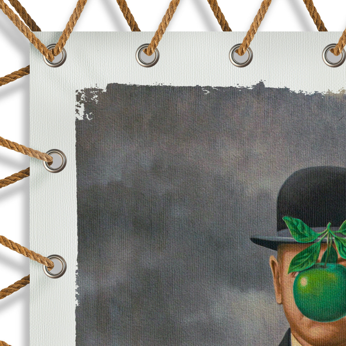 Tensotela 70x95 cm - Magritte The Son of Man Misura: 70x95 cm