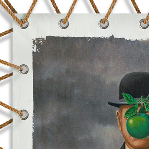 Tensotela 70x95 cm - Magritte The Son of Man Misura: 70x95 cm