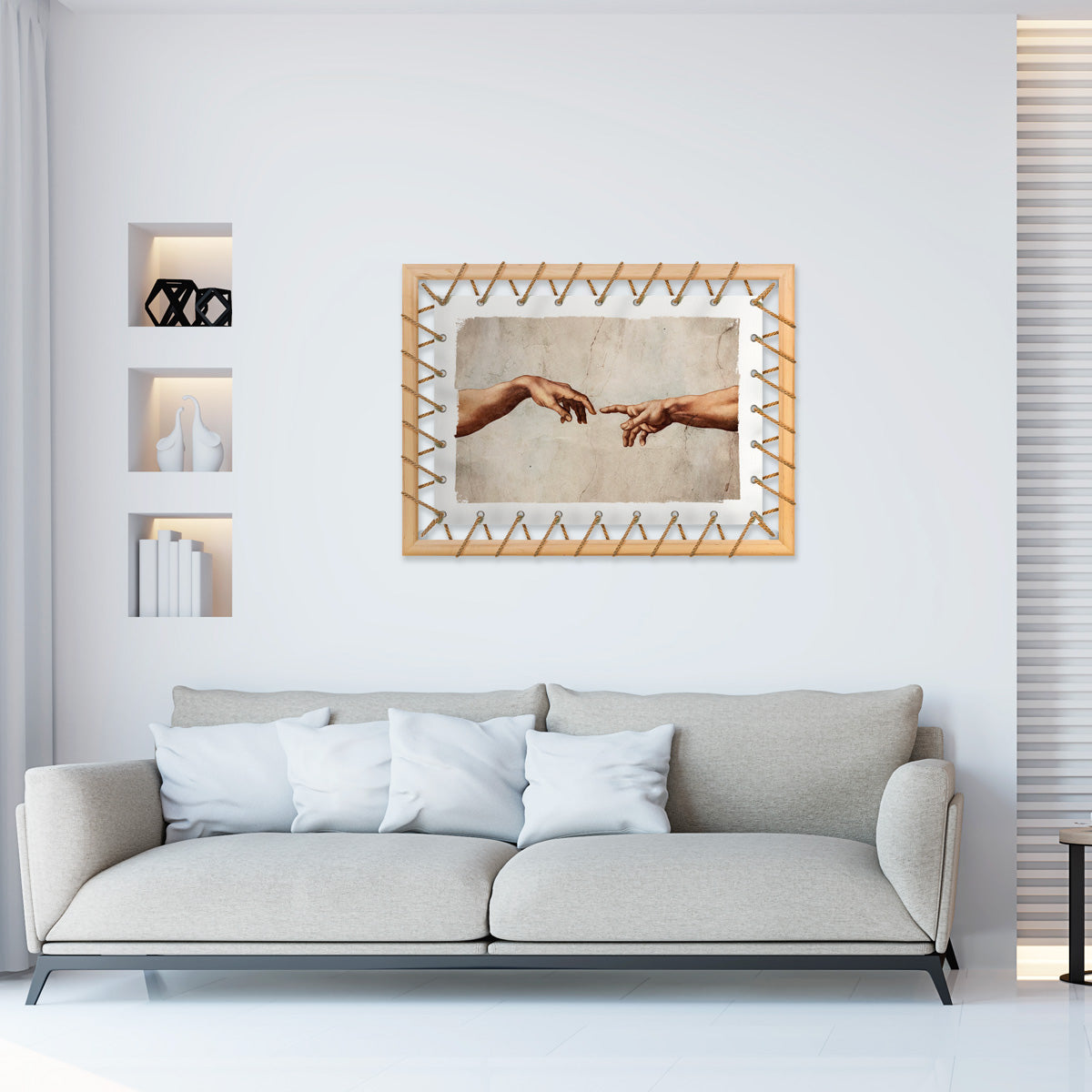 Tensotela 70x95 cm - Michelangelo Misura: 70x95 cm