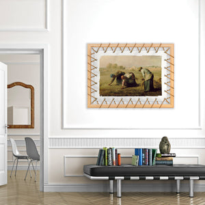 Tensotela 70x95 cm - Millet Gleaners Misura: 70x95 cm