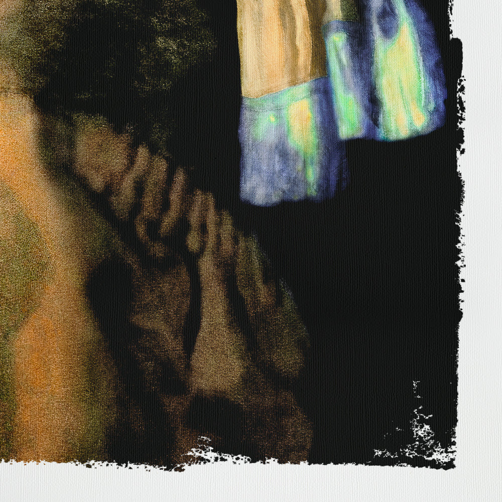 Tensotela 70x95 cm - Vermeer girl with pearl Misura: 70x95 cm