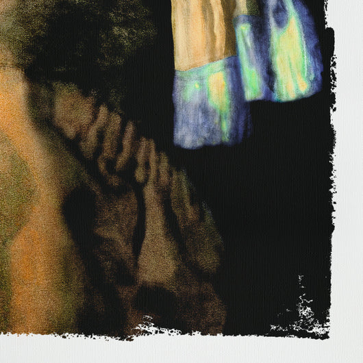 Tensotela 70x95 cm - Vermeer girl with pearl Misura: 70x95 cm