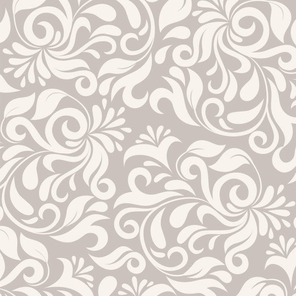 TEXTURE FLOREALE AVORIO - Pellicola stampata adesiva in PVC finitura opaca Misura: 100x1000 cm