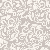 TEXTURE FLOREALE AVORIO - Pellicola stampata adesiva in PVC finitura opaca Misura: 100x200 cm