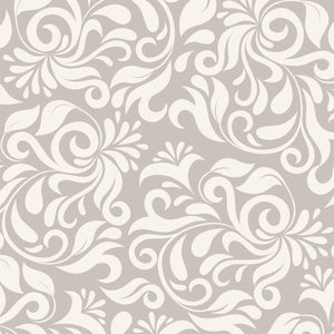 TEXTURE FLOREALE AVORIO - Pellicola stampata adesiva in PVC finitura opaca Misura: 100x300 cm