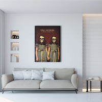 THE SHINING - SISTERS - Tela Stampata montata su telaio in legno Misura: 50x70 cm