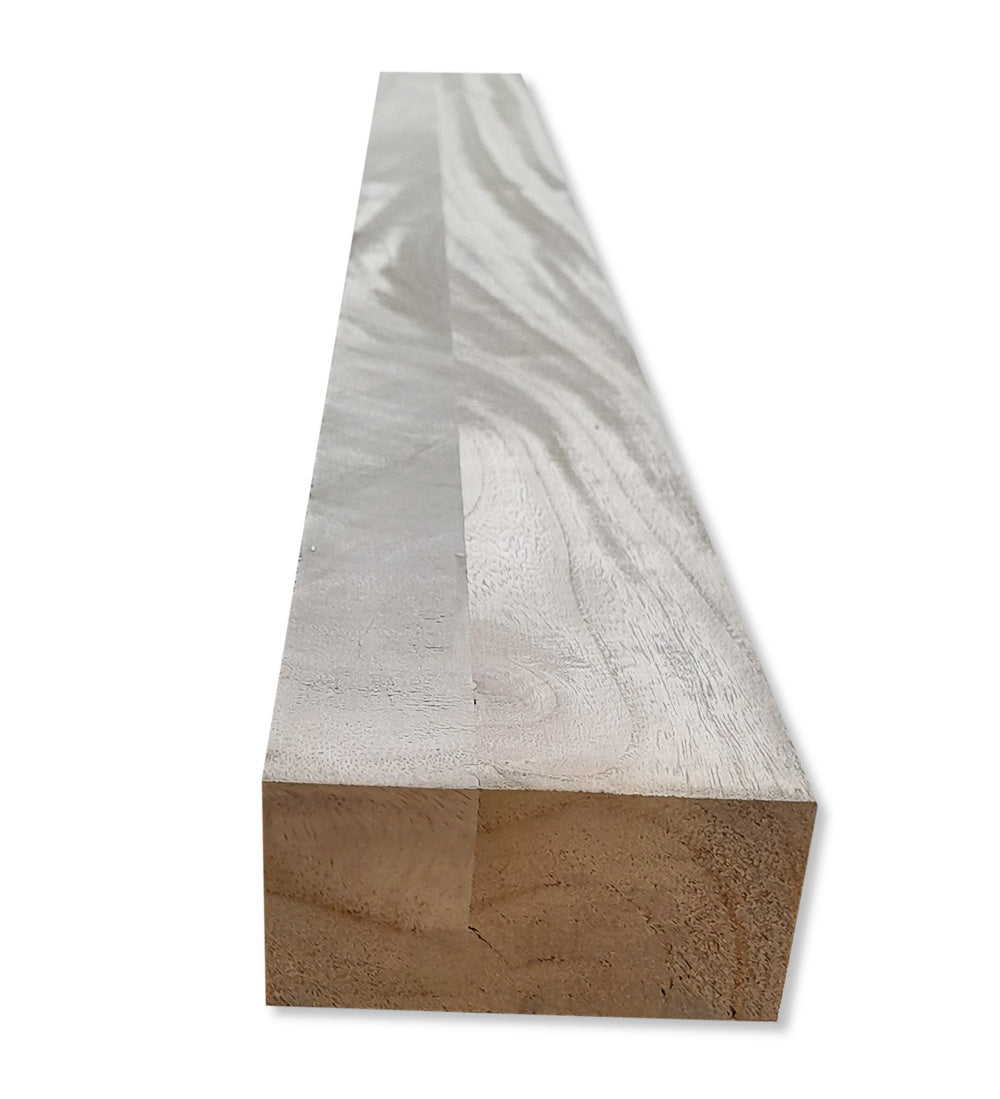 TRAVETTI In Legno Levigato 8x4cm Misura: 8x4x203 cm