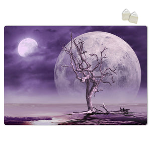 TWIN MOONS - POSTER in PVC da 3mm Misura: 70x100 cm