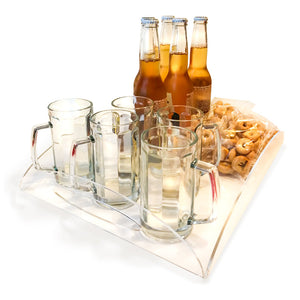 VASSOIO Grande in PLEXIGLASS trasparente