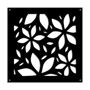 VENUS - Pannello in PVC traforato - Parasole Colore: nero, Misura: 98x98 cm