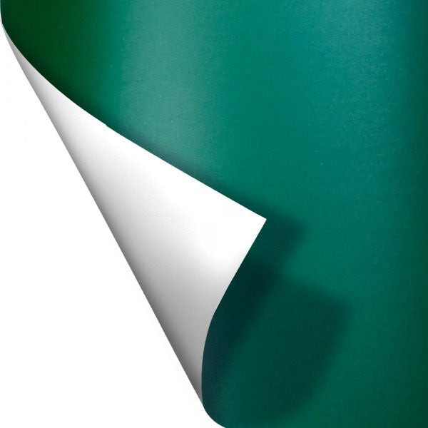 VERDE SCURO - Pellicola polimerica adesiva da 122cm di base Misura: 122x1000 cm