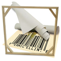 Vermicelli n.8 - Quadro Canvas su telaio in legno Misura: 80x80 cm