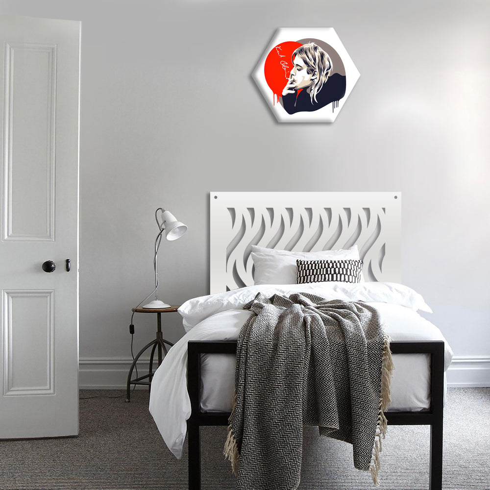 VERTICALWAVES - Pannello in PVC traforato - Parasole Colore: bianco, Misura: 73x73 cm